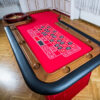 Fama-Casino-stol-ruletki-2-001 Stół do ruletki wykończony drewnem, sukno standardowe, nogi z płyt obitych aksamitem