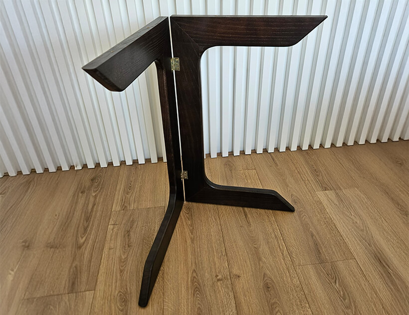 Nogi - Drewniane rozkładane