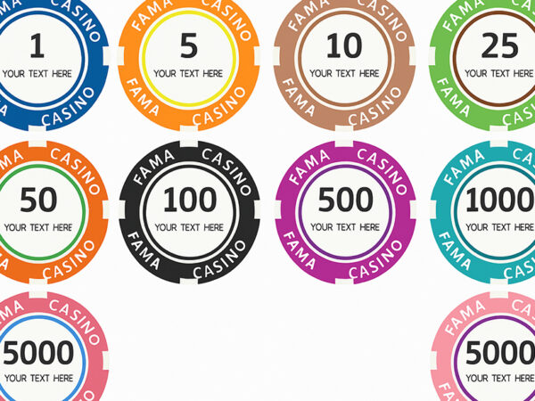 Fama-Casino-ceramiczne-zetony Personalizowane żetony ceramiczne 500 szt.
